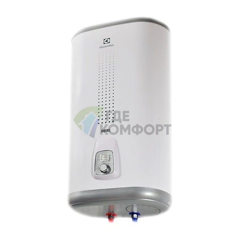 Водонагреватель накопительный электрический Electrolux EWH Royal 80 литров из нержавеющей стали - фото 3