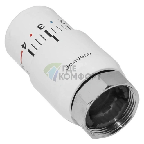 Термостат Uni SH 7-28C с жидкостным чувствительным элементом, белый Oventrop - фото 3