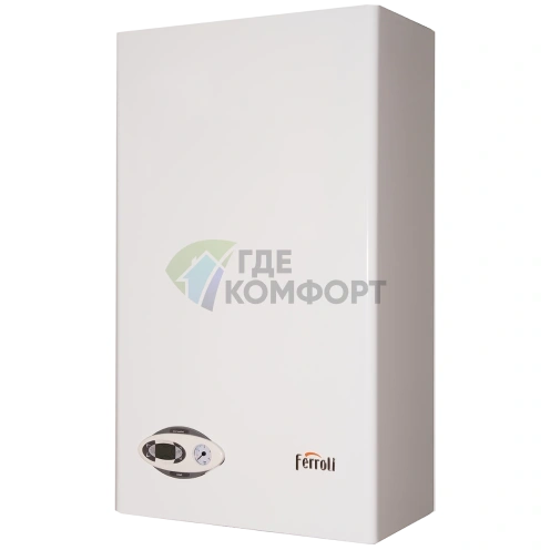 Котёл газовый настенный двухконтурный Ferroli Divabel 18 кВт - фото 1