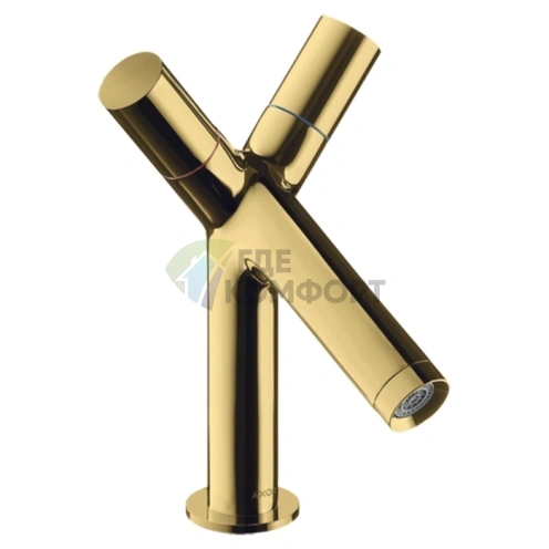 Смеситель для раковины AX Starck в цвете полированное золото (10030990) - фото 1