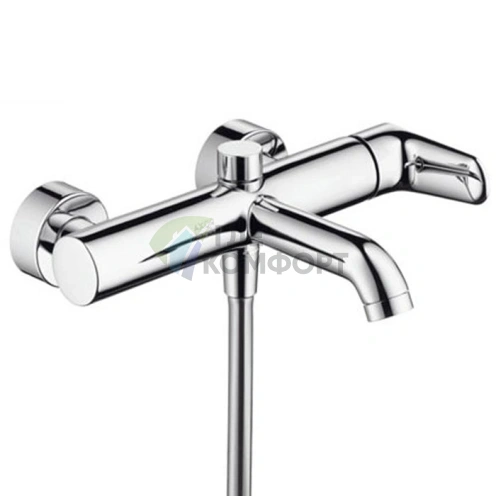 Настенный однорычажный смеситель для ванны AX Citterio M в хроме (34420000) - фото 1