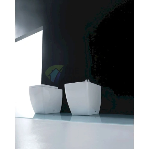 Приставной унитаз Kerasan Ego 321601: компактность и современный дизайн (321601) - фото 2