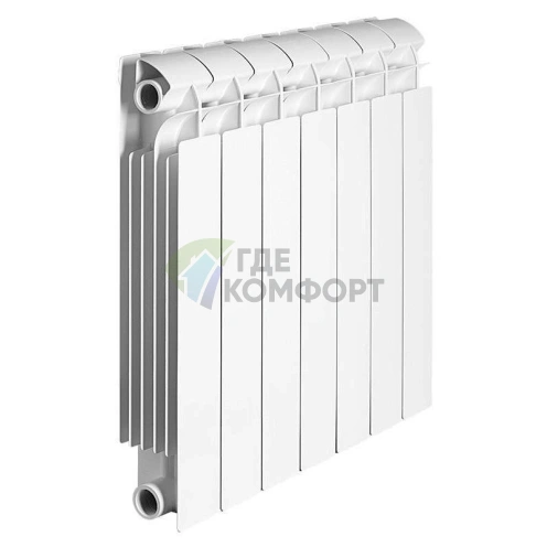 Радиатор Global ISEO 500 6 секций алюминиевый фото 1