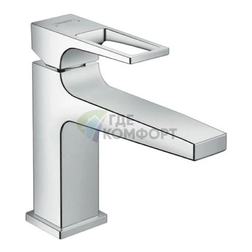 Стильный смеситель Hansgrohe Metropol 74506000 для раковины - фото 1