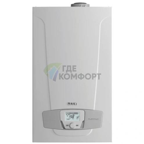 Газовый конденсационный двухконтурный настенный котел Baxi LUNA Platinum+ 33 GA фото 1