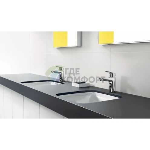 Стильный и надёжный смеситель Hansgrohe Logis 71101000 для вашей раковины - фото 2