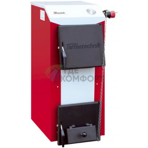 Твердотопливный напольный одноконтурный котел Termotechnik АОТ-12 - фото 1
