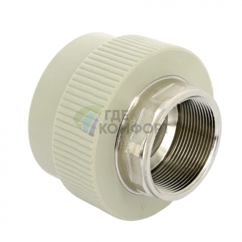 Переходник PPR с внутренней резьбой 63x2 FV-Plast - фото 1
