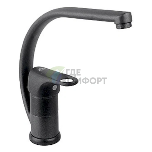 Стильный кухонный смеситель Timo Nordic 0156U Black - фото 1