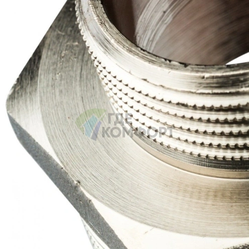 Ниппель STOUT НН переходной 2 x 1 1/4 никелированный - фото 5