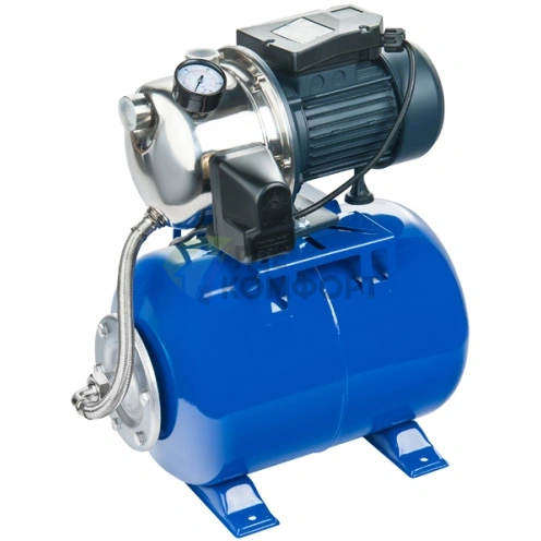 Насосная станция UNIPUMP AUTO JS 80-50-S с г/а 50 л нерж. сталь - фото 1