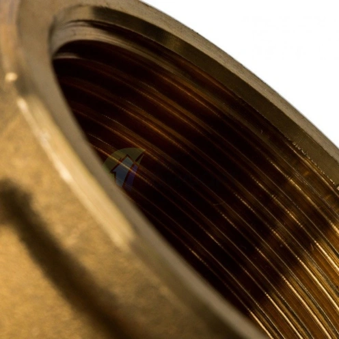 Муфта STOUT ВВ 1 1/2 внутренняя резьба латунная - фото 5