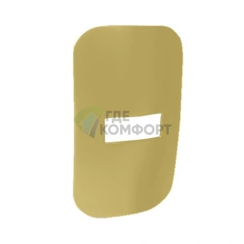 Декоративная пластина Kerasan Artwork Moloco + Fix для скрытия отверстий, цвет Oro (756893) - фото 1