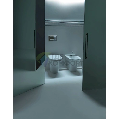 Унитаз приставной Kerasan Aquatech 371601 - фото 6