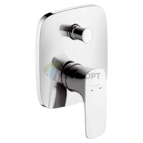 Смеситель Hansgrohe PuraVida 15445000 для ванны со стильным душем - фото 1