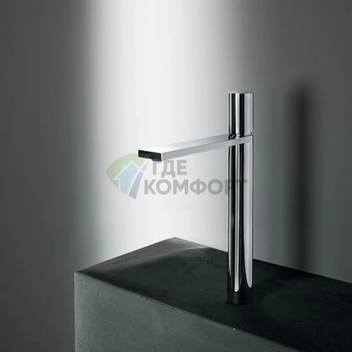 Смеситель для раковины Fantini Milano с высоким изливом, хром (31 02 3006WF) - фото 1