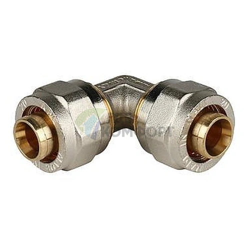 Stout Угольник 90° 20x20 для металлопластиковых труб винтовой - фото 1