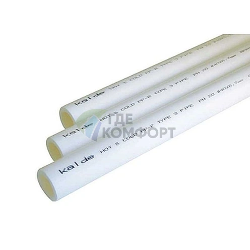 Труба PPRC Kalde SupperOxy армированная фольгой DN 90x15 PN 25 - фото 1