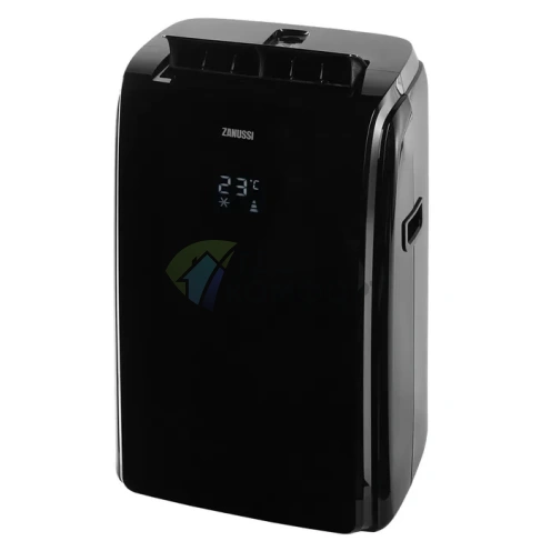 Мобильный кондиционер Zanussi Massimo ZACM-09 MS/N1 Black (черный) - фото 1