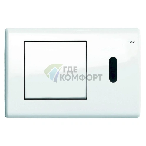 Кнопка смыва TECE Planus 220/12 V белая - фото 1