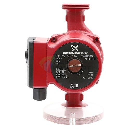 Циркуляционный насос Grundfos UPS 25-70 180 - фото 2