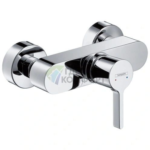 Смеситель для душа Hansgrohe Metris S настенный, однорычажный, хром (31660000) - фото 1