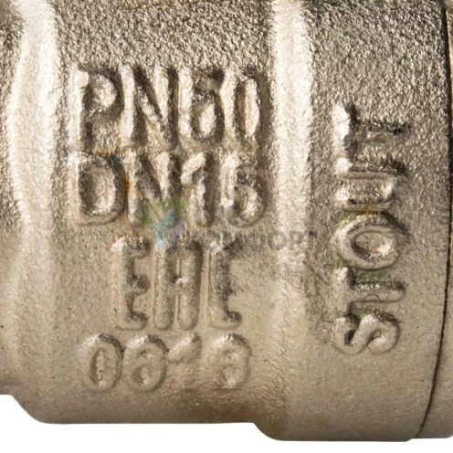 Кран шаровой полнопроходной ВР/НР 1/2, ручка бабочка Stout - фото 4