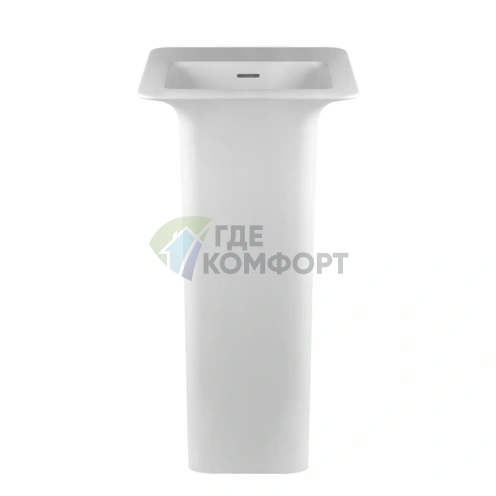 Напольная раковина Gessi iSpa 60x45 см, матовый белый - фото 1