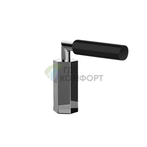 Ручка для смесителя Fantini Venezia рычаг правая хром-черный матовый (29 02 N54613) - фото 1