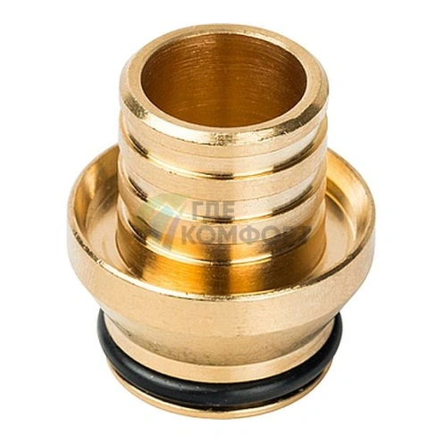 Фитинг STOUT компрессионный для труб из сшитого полиэтилена red 20x2-0x3/4 - фото 3