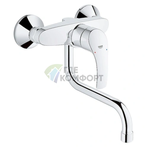 Смеситель Grohe Eurosmart 31391002 для кухни однорычажный - фото 1