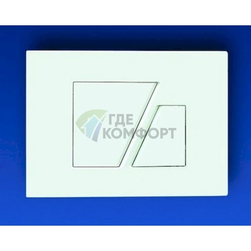 Кнопка смыва для бачка Sanit S707 16.707.01 белая - фото 2