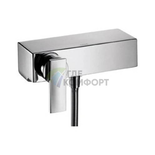 Однорычажный настенный смеситель для душа AX Citterio в хроме (39600000) - фото 1