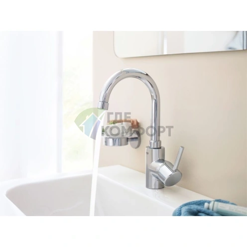 Смеситель Grohe Concetto 32629001 для умывальника - фото 5