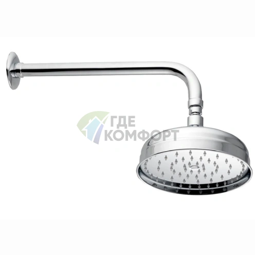 Верхний душ Nicolazzi 200 мм хромированный (5702CR20) - фото 1