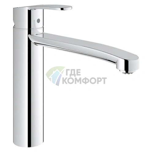 Смеситель Grohe Eurostyle Cosmopolitan 31159002 для кухни с выдвижной лейкой - фото 1