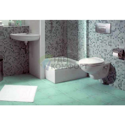 Комплект для унитаза VitrA Normus 9773B003-7203 с кнопкой в матовом хроме - фото 5