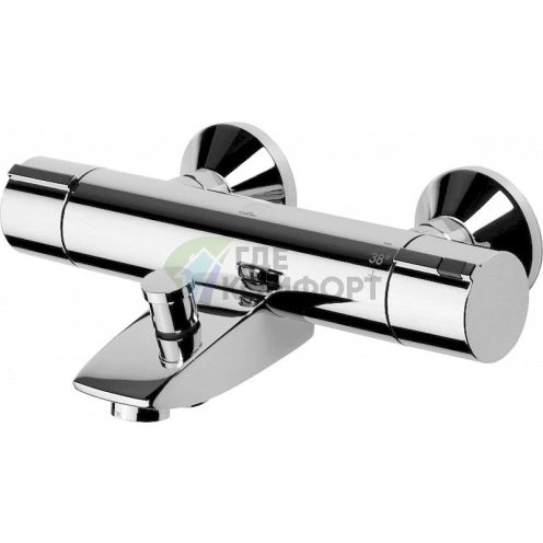 Термостат Oras Cubista 2875U: Идеальная температура для душа и ванны - фото 1