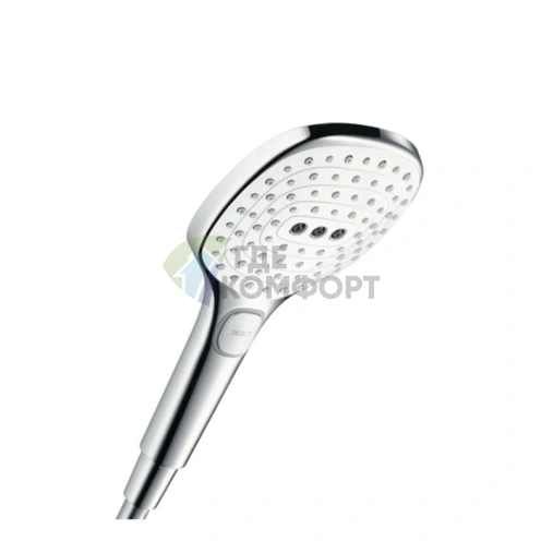 Ручной душ HG Raindance Select 120 Air с технологией EcoSmart и 3 режимами душа (26521400) - фото 1