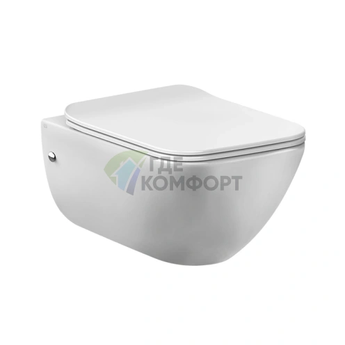Подвесной унитаз GESSI Origini Total Look белый с микролифтом и сифоном (39118#518) - фото 1
