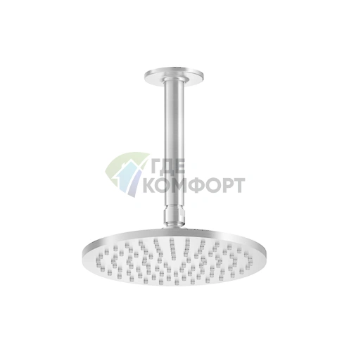 GESSI INCISO: Шарнирная потолочная душевая головка 200 мм, хром (58152#031) - фото 1