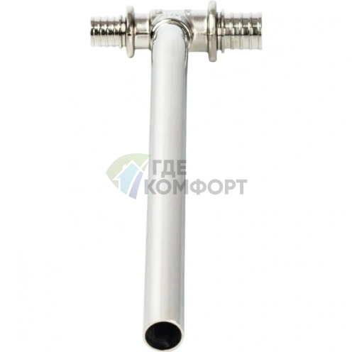 Stout Трубка для подкл-я радиатора-Т-образная 16/15/20 для труб из сшитого полиэтилена аксиальный - фото 9