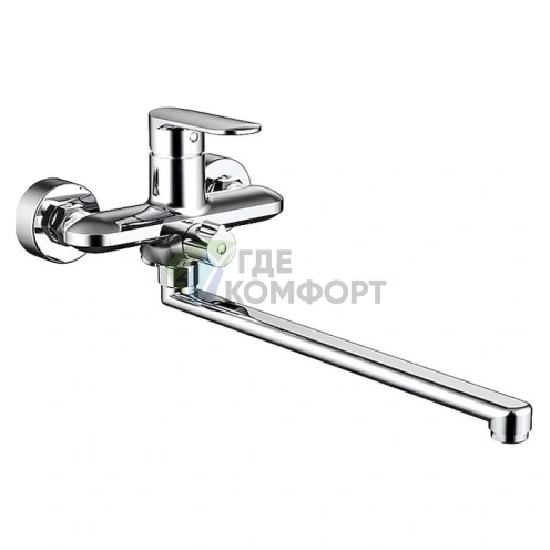 Смеситель универсальный Bravat Opal F6125183CP-02L: стиль и функциональность - фото 1