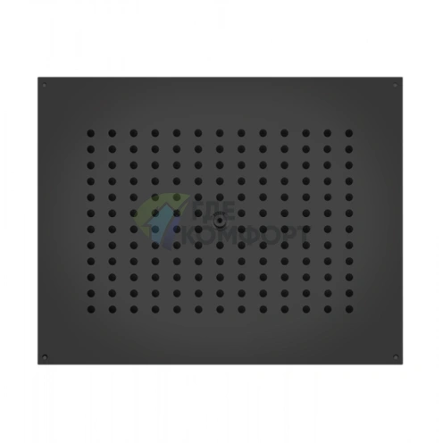Верхний душ BOSSINI DREAM-RECTANGULAR 470x370 мм, черный матовый (H38387.073) - фото 1