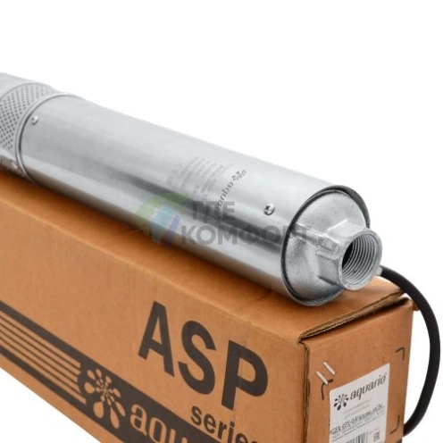 Скважинный насос Aquario ASP1E-55-75 со встроенным конденсатором - фото 2