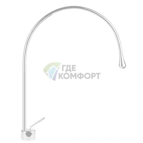 Смеситель для раковины Gessi Goccia однорычажный, белый (33603#279) - фото 1