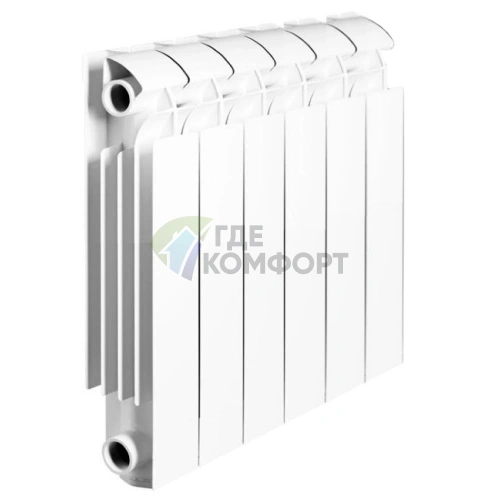 Радиатор Global Sfera 350 6 секции биметаллический - фото 1