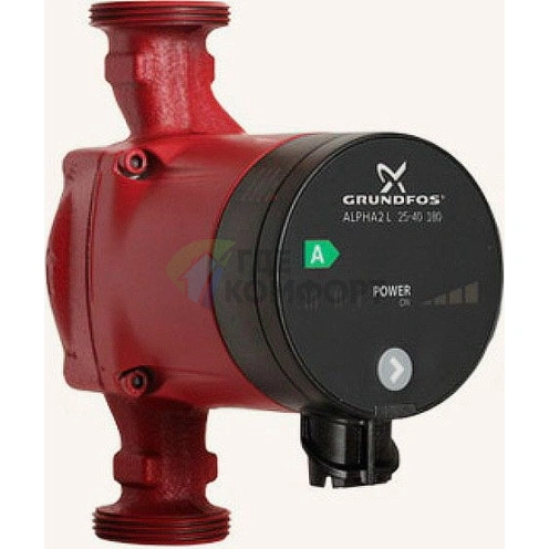 Циркуляционный насос Grundfos Alpha2 L 25-40 180 с гайками - фото 2