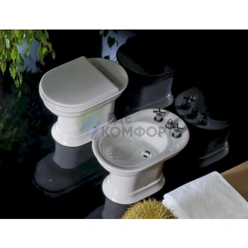 Приставной унитаз Hatria Dolcevita с горизонтальным выпуском - фото 3