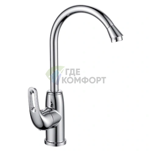 Смеситель для кухни D K Eucharius Rhein DA1372401 с выдвижным изливом - фото 3